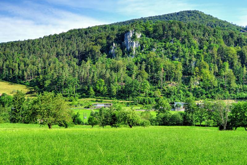 Auf diesem Kamm verläuft die Wanderroute