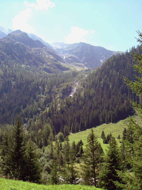 Blick aus Selden Richtung Lötschenpass