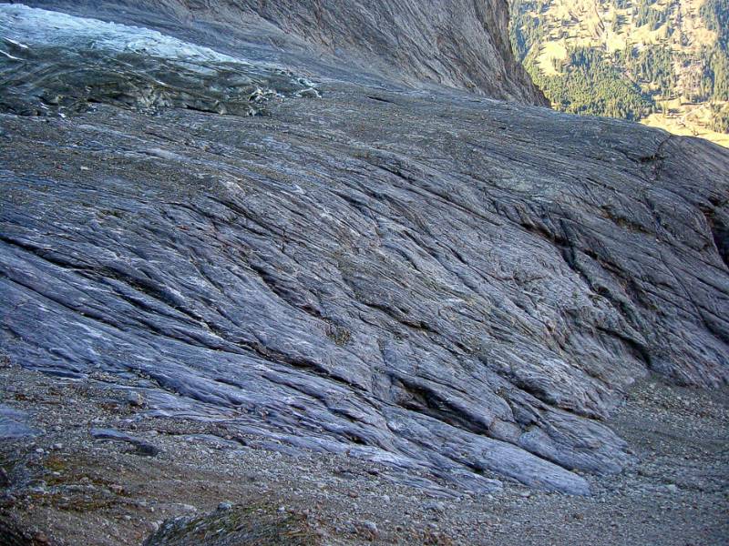 Das Ende von Rosenlauigletscher