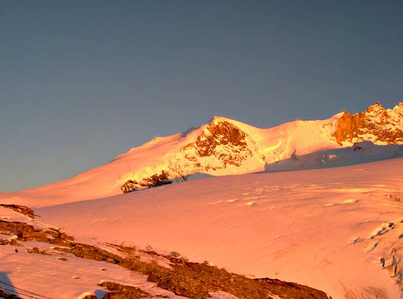 Bishorn im abendlichen Licht