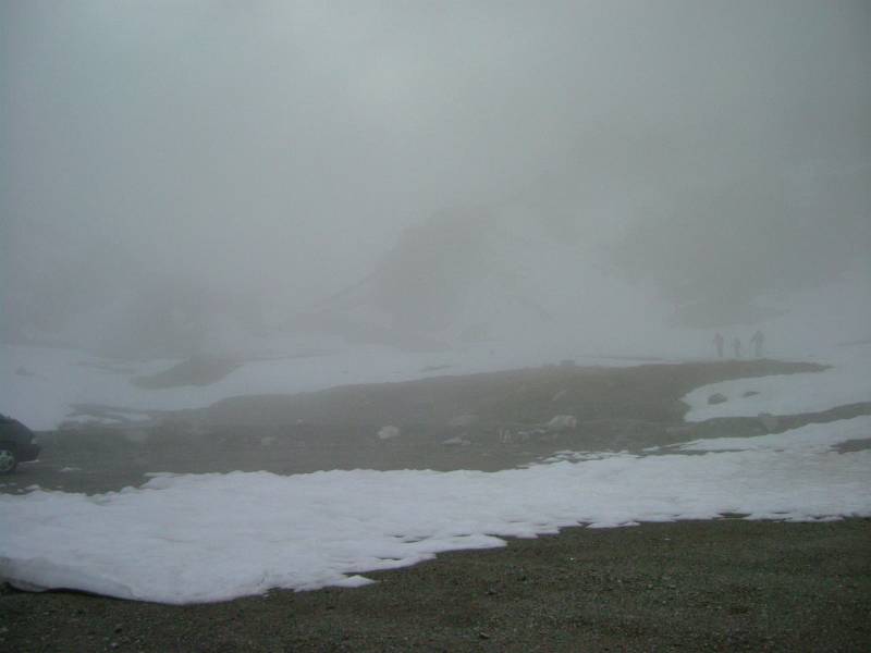 Morgens um 7 Uhr in Steingletscher