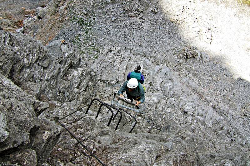 Im Klettersteig