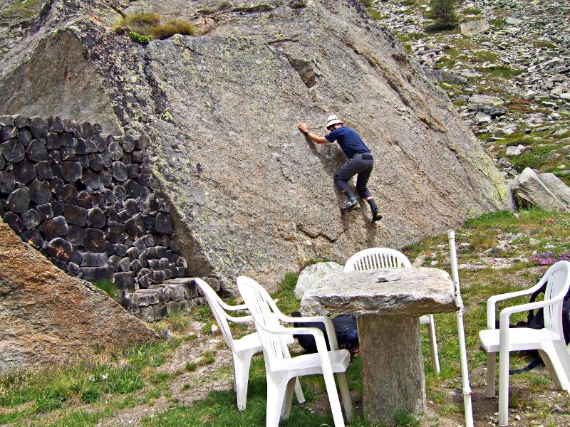 Pause in Almagelleralp