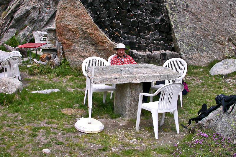 Pause in Almagelleralp