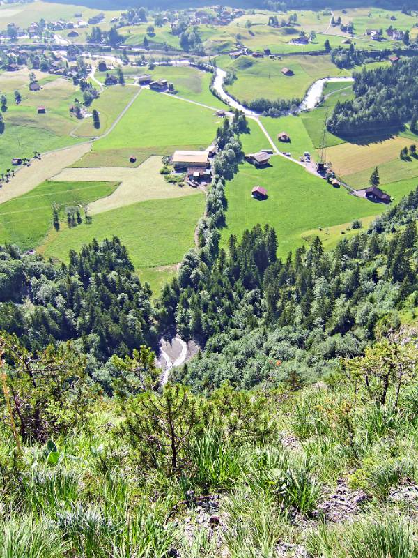 Blick in die Richtung Kandersteg