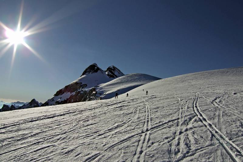 Clariden. Blick vom Chammlijoch