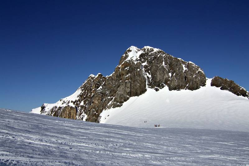 Auf dem Chammlijoch. Chammliberg vorne