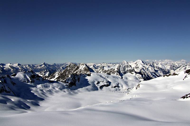 Huefifirn. Blick vom Clariden