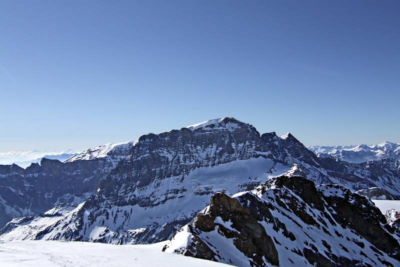 Toedi Westwand. Blick vom Clariden