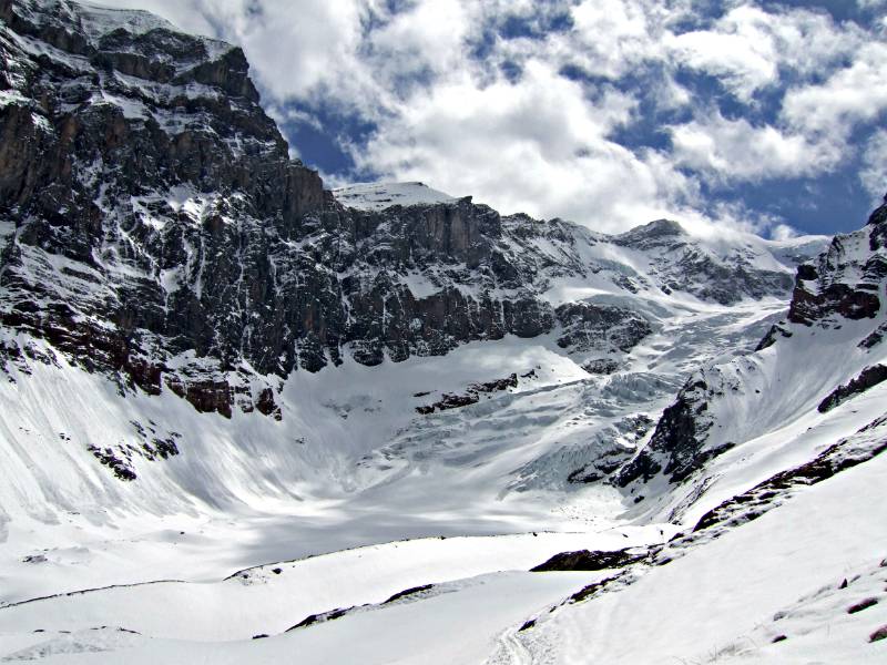 Bifertenfirn. Blick von Fridolinshuette