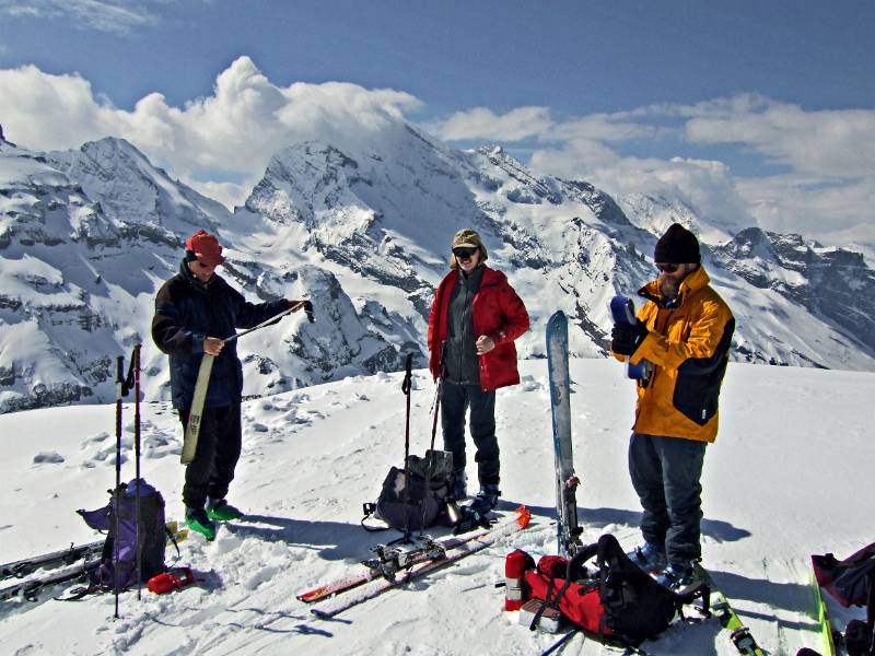 Auf dem Bundstock. Doldenhorn im Hintergrund