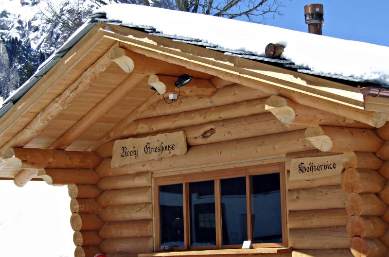 Neue Hütte in Griesalp