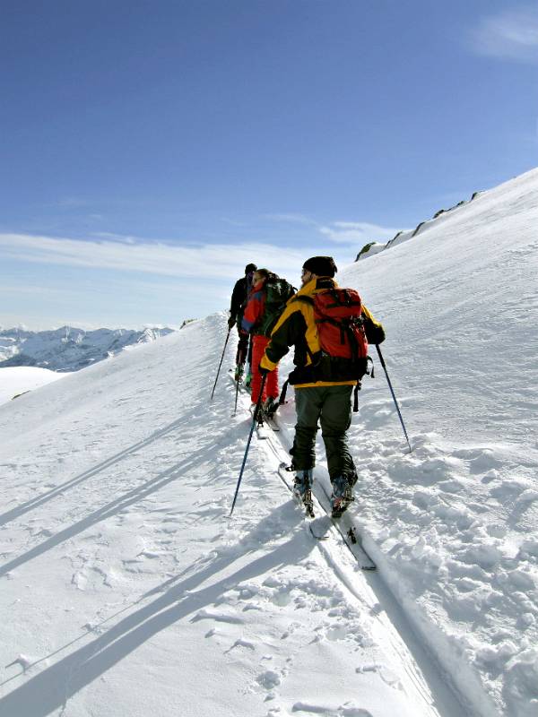 Aufstieg zum Cristallina Haus-Gipfel (2693m)