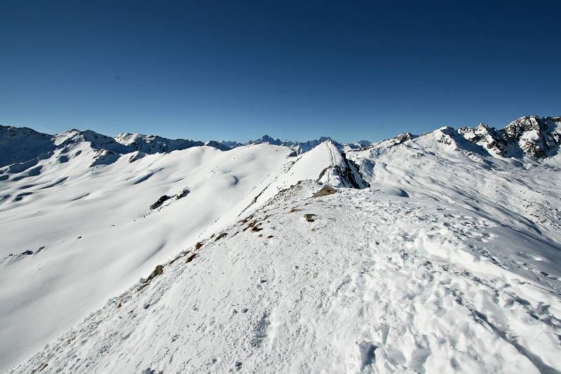 Der Weg zum Hauptgipfel