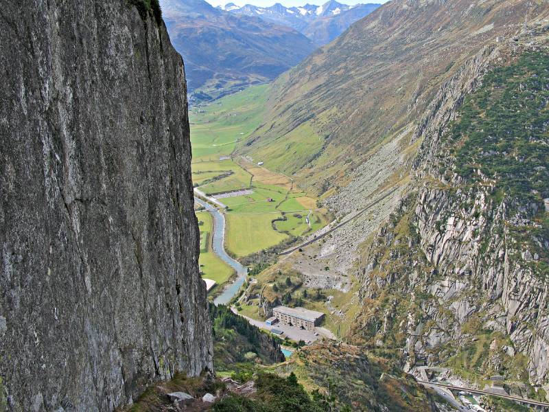 Andermatt um die Ecke