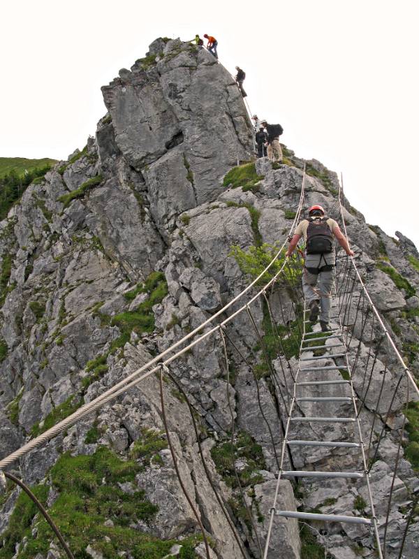 Haengebruecke auf dem Brunnnistoeckli