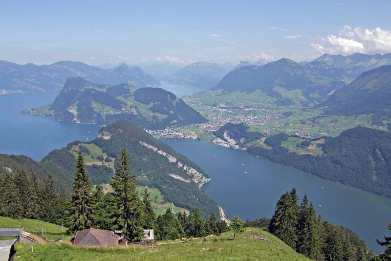 Die Insel von Buergenstock