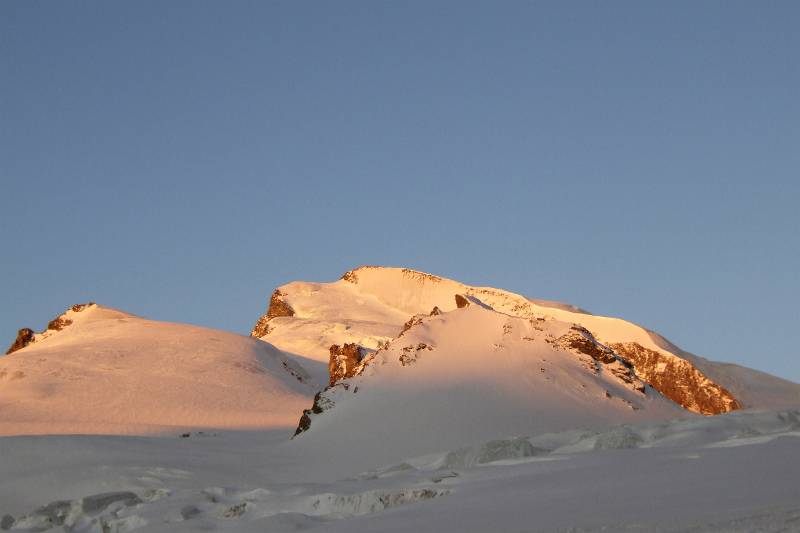 Fluchthorn links und Strahlhorn