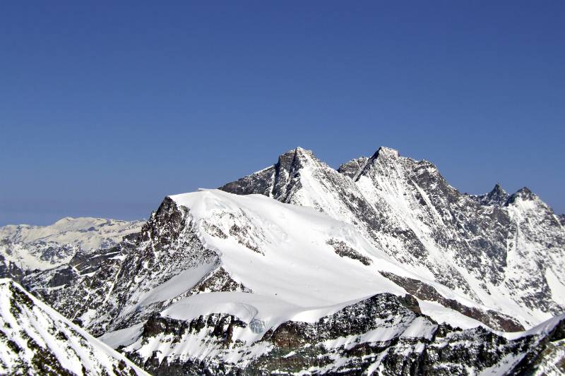 Alphubeljoch, Alphubel, Taeschhorn und Dom