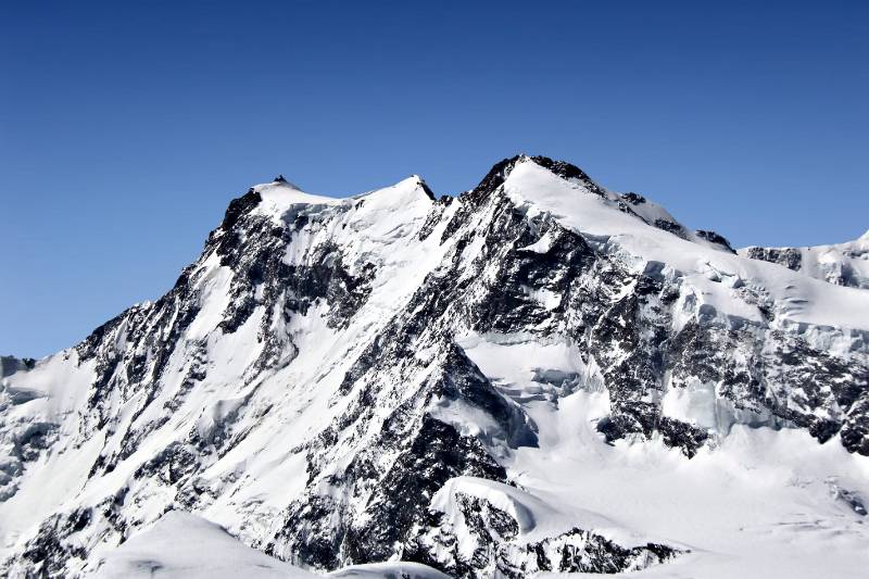 Monte Rosa vom Strahlhorn aus