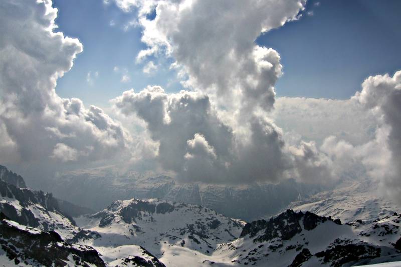 Blick Richtung Albert Heim Huette