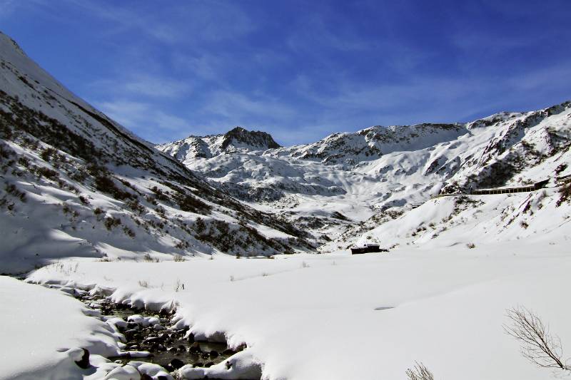 Blick Richtung Oberalppass