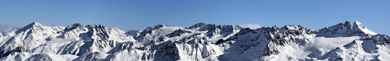 Panorama von Piz Maler