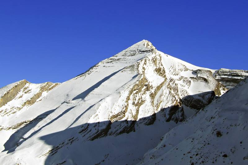 Altels mit Schatten des Nachmittags