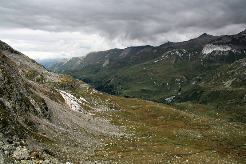 Blick Richtung Binntal vom Albrunpass aus