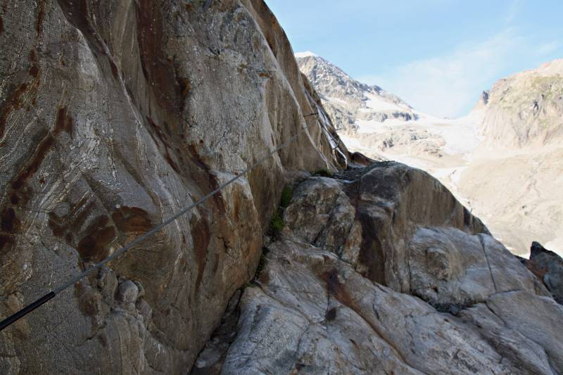 Start von Klettersteig