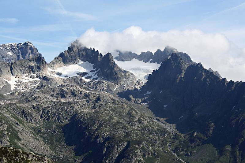 Südwand von Titlis und Fünffingerstöck