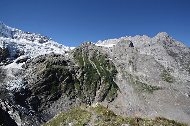 Blick Richtung Eiger Mittellegigrat