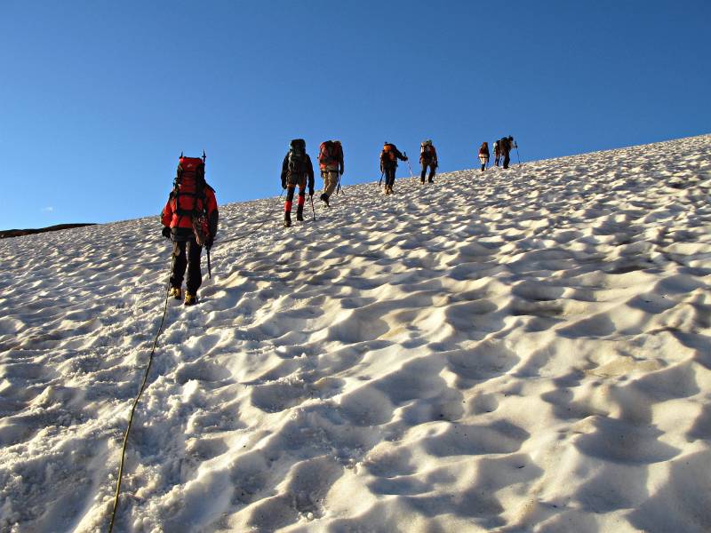 Auf dem Glattfirn