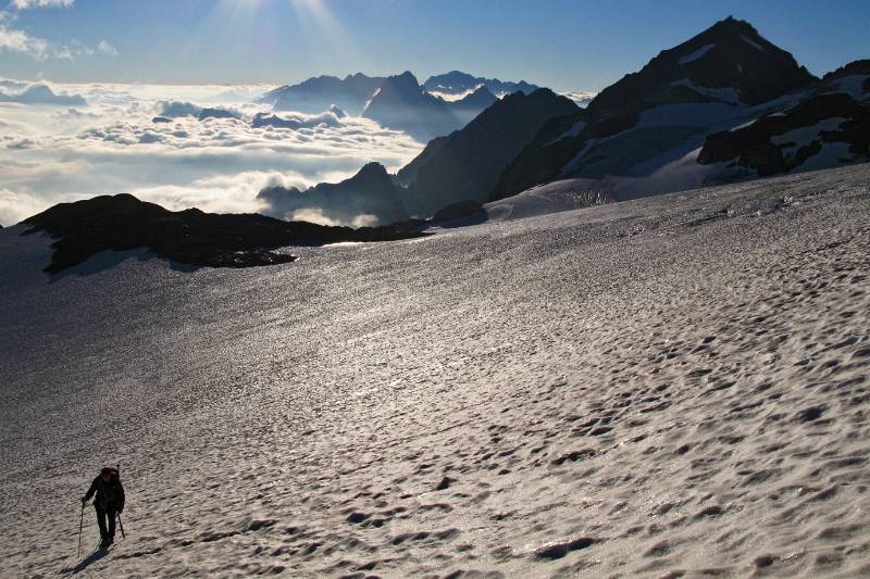 Auf dem Glattfirn