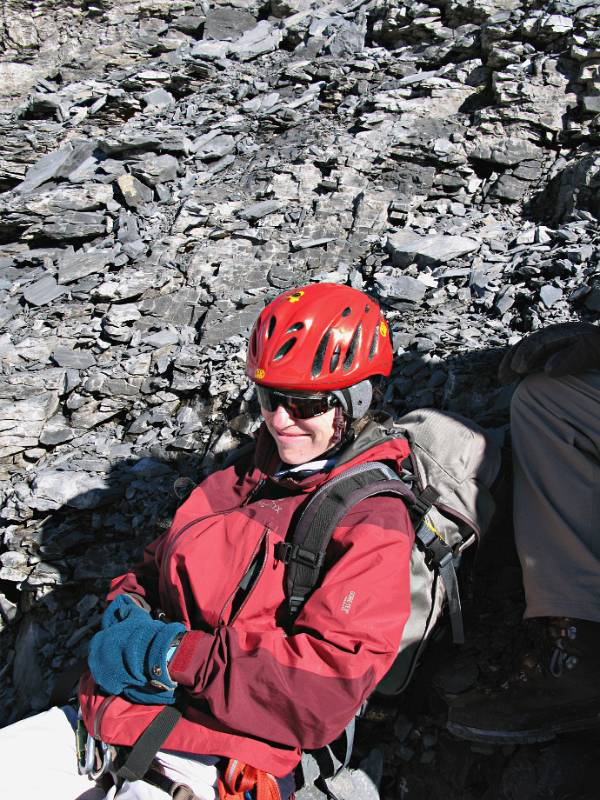 Heidi scheint mit Geschehen zufrieden zu sein