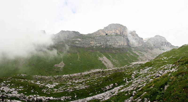 Ruchstock im Nebel