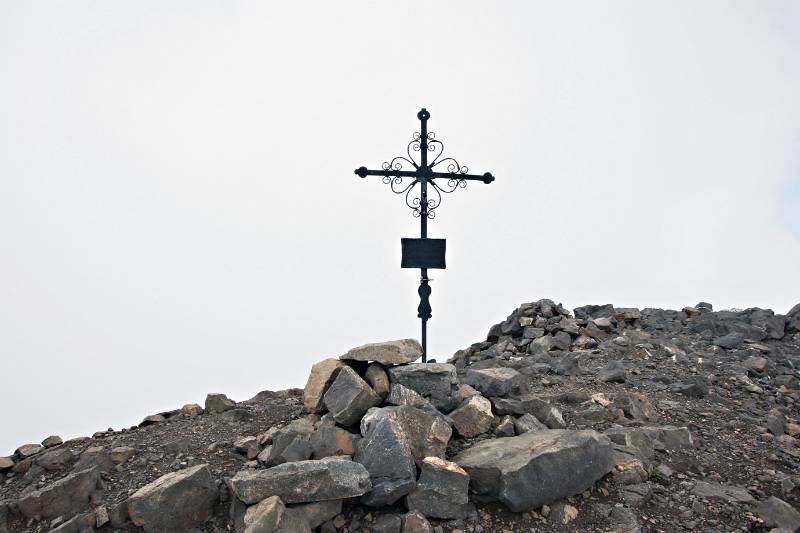 Das Gipfelkreuz von Engelberger Rotstock