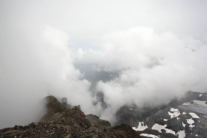 Blick Richtung Uri. Leider nicht viel zu sehen