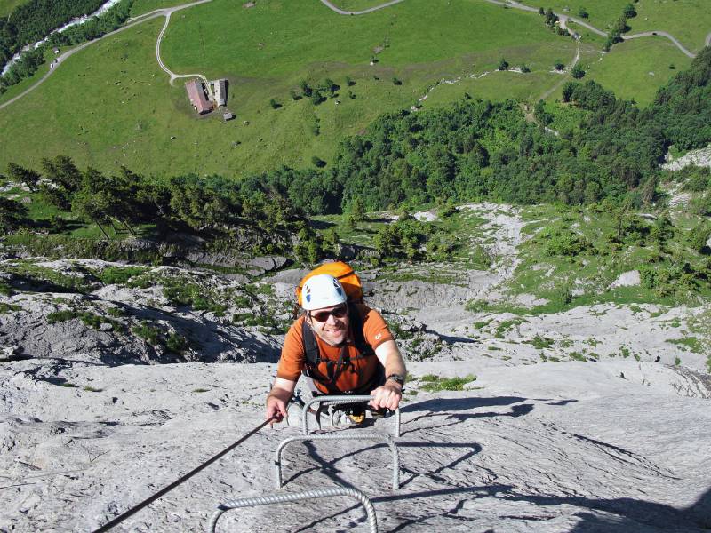 Schöner Blick nach unten