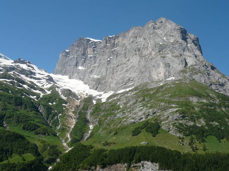 Ostwand von Titlis. Foto von Peter