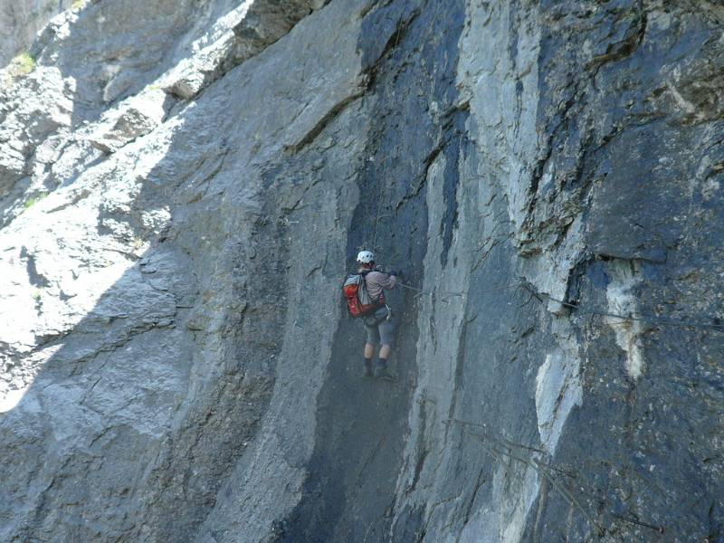 Auf den nassen Felsen. Foto von Peter