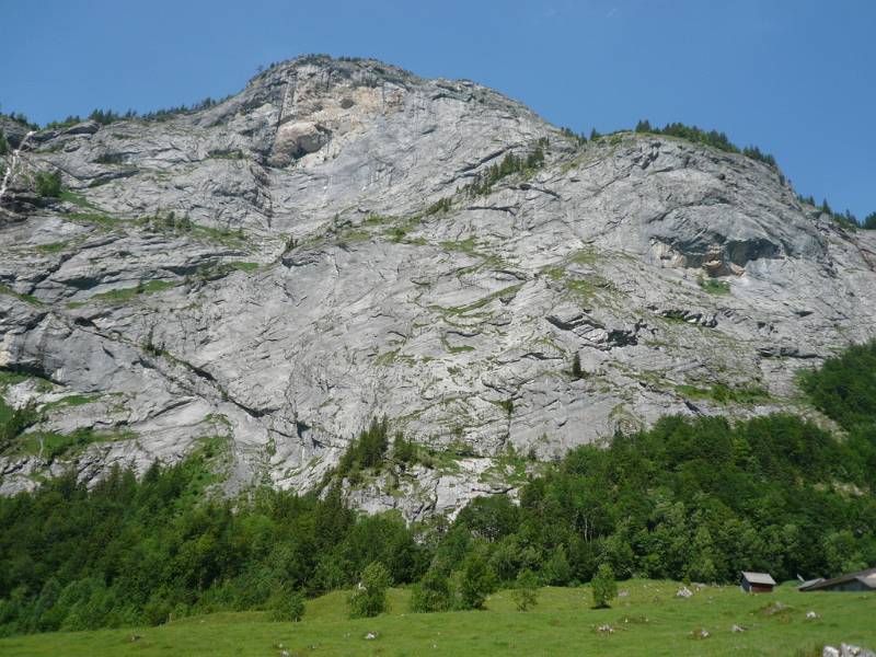 Fürenwand am Nachmittag. Foto von Peter