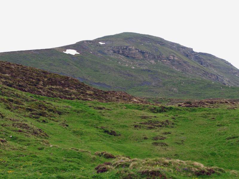 Piz Sezner in Sicht