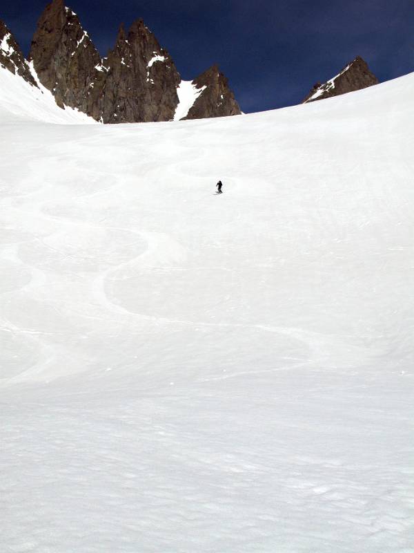 Perfekter Sulzschnee für die Abfahrt