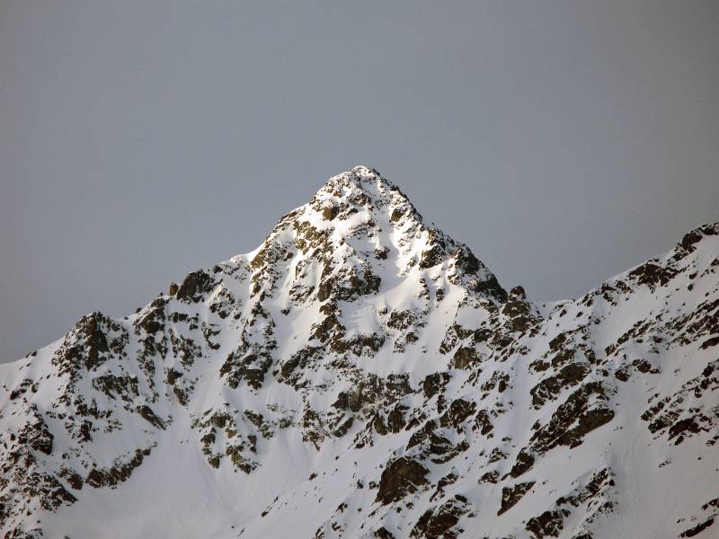 Flüela Schwarzhorn von Flüela Wisshorn aus