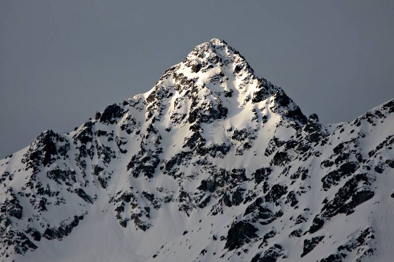 Flüela Schwarzhorn von Flüela Wisshorn aus