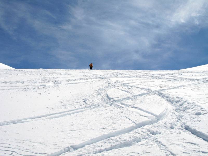 Erstaunlich gute Schneequalität am 2. Mai