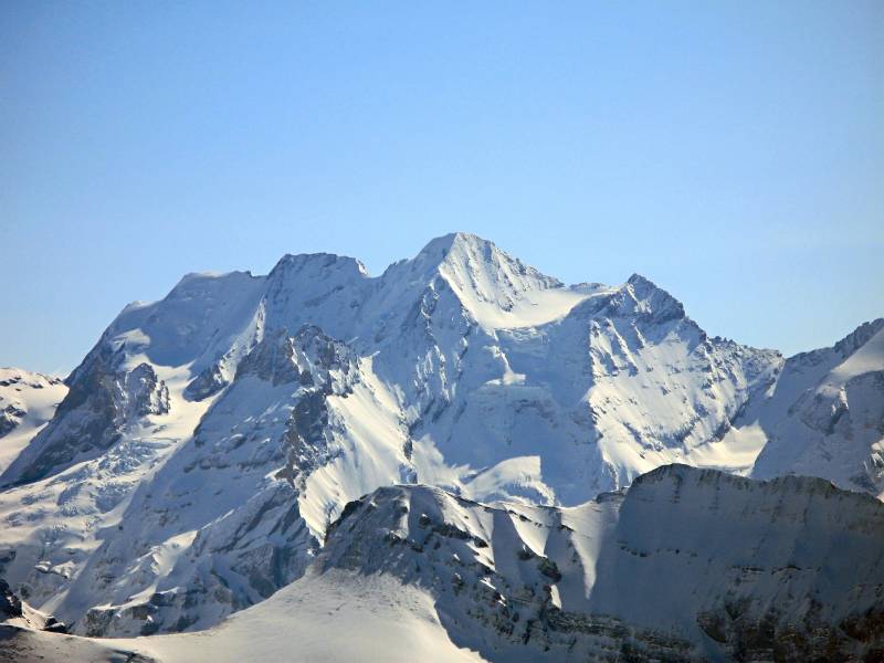 Panorama von Bodezehore: Blümlisalp