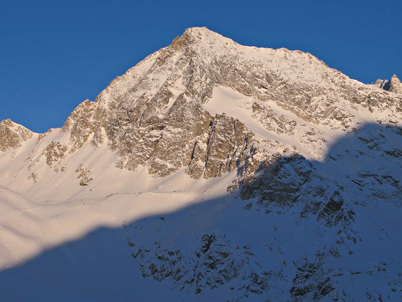 Blick von Fornohütte aus am Morgen