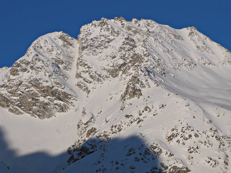 Aussichten von Fornohütte am Morgen